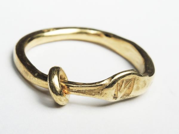 Ann Culy Ann Culy plain gold ring has a story to tell Art Jewelry Forum