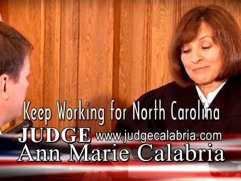 Ann Marie Calabria REELECT JUDGE ANN MARIE CALABRIA NC COURT OF APPEALS YouTube