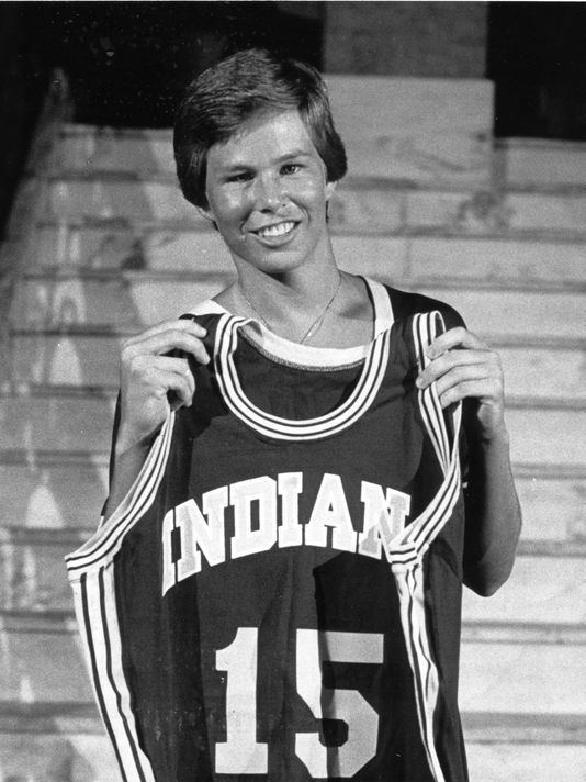 Ann Meyers Ann Meyers took her best shot at making the Pacers