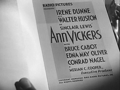 Ann Vickers (film) Streamline The Official Filmstruck Blog ANN VICKERS Social