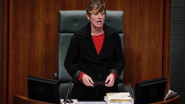 Anna Burke How Acting Speaker of the Federal Parliament Anna Burke