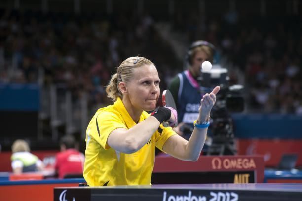Anna-Carin Ahlquist Swedens world No 1 table tennis player fearless