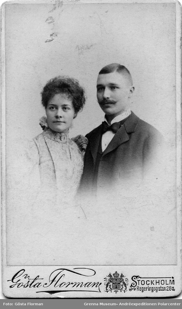 Anna Charlier Anna Charlier och Nils Strindberg frlovningsbilden Grenna