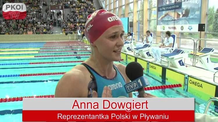Anna Dowgiert wywiad z anna dowgiert o jej wystepie na 50 m stylem