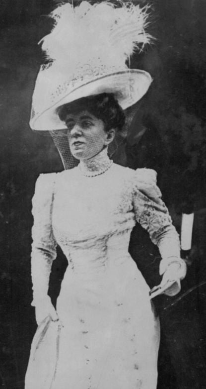 Anna Gould 1911 Anna Duchess of Talleyrand ne Gould press photo