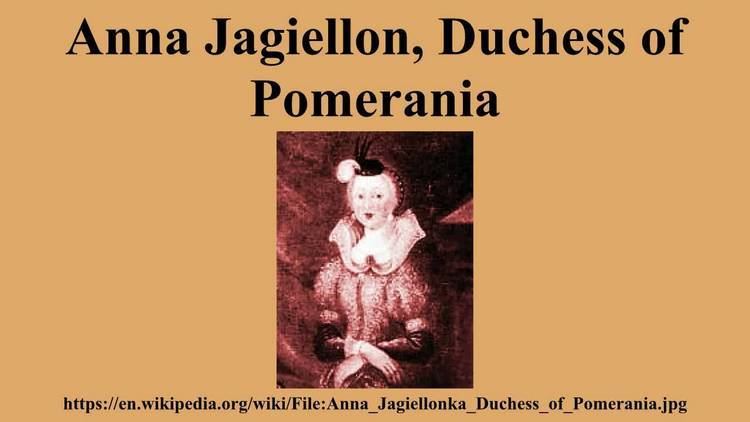 Anna Jagiellon, Duchess of Pomerania Anna Jagiellon Duchess of Pomerania YouTube