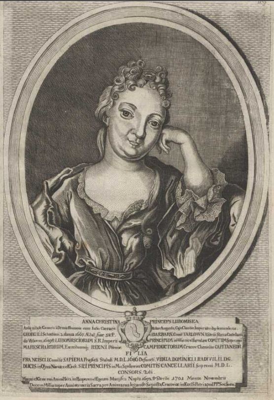 Anna Krystyna Lubomirska (d. 1701)