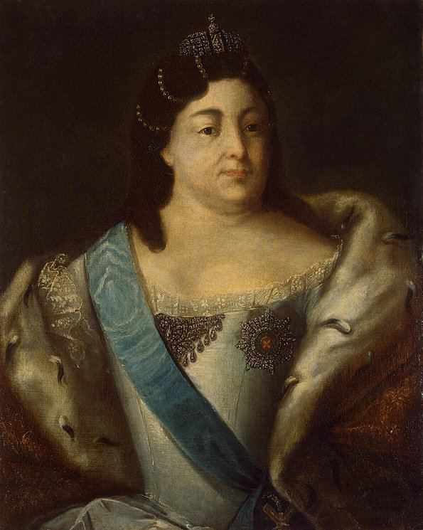 Anna of Russia Portrait of Empress Anna Ioannovna Hermitage Museum