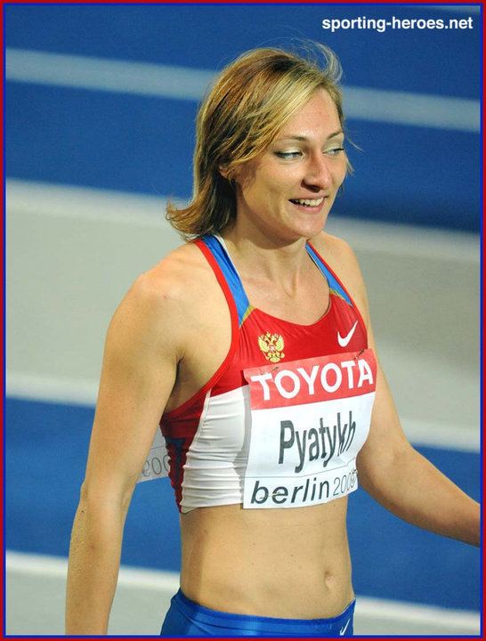 Anna Pyatykh Anna PYATYKH 2009 World Championships Triple Jump bronze