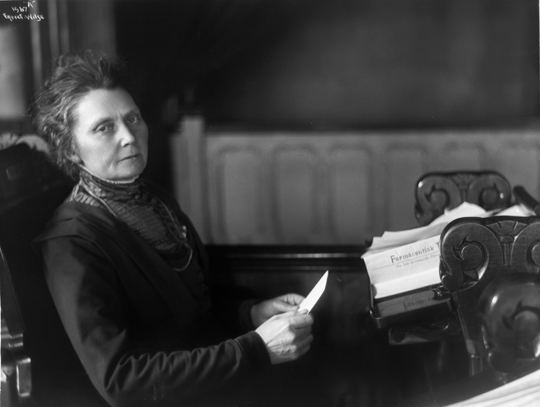 Anna Rogstad Anna Rogstad frste kvinne p Stortinget i 1911