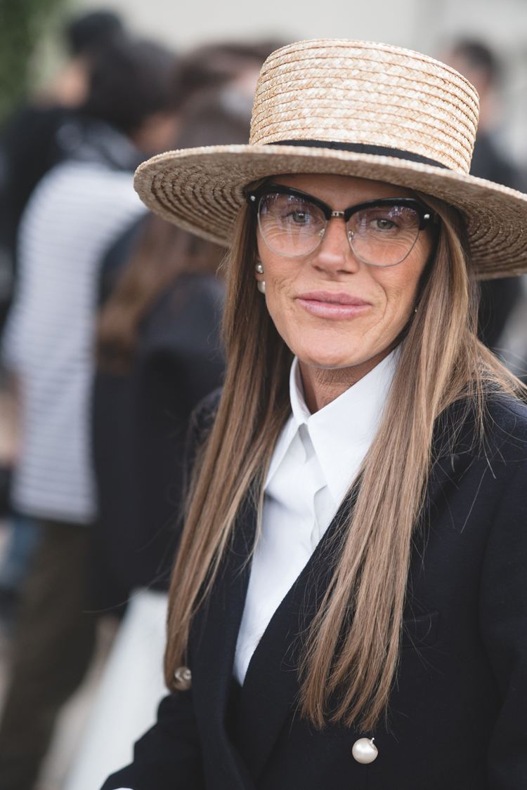 Anna Russo anna dello russo at paris fashion week celine