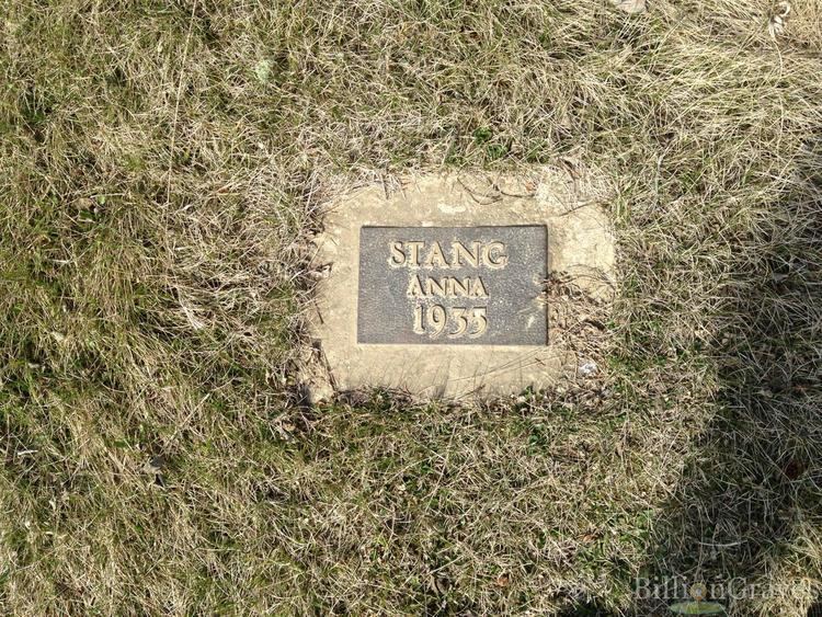 Anna Stang Grave Site of Anna Stang 1935 BillionGraves