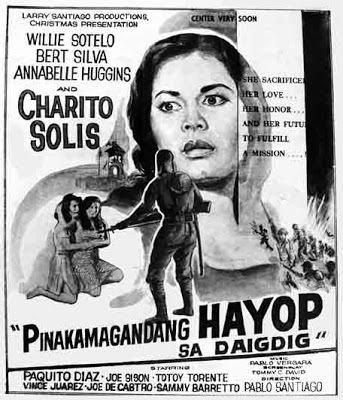 A poster of a movie which starred Annebelle Huggins.