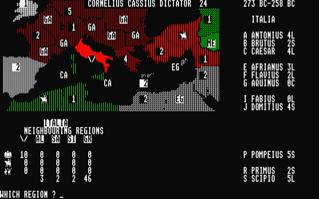 Annals of Rome Atari ST Annals of Rome scans dump download screenshots ads