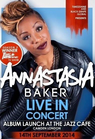 Annastasia Baker Time2Shine Winner 2013 Annastasia Baker MOBO Awards