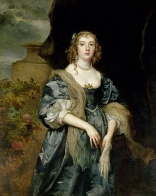 Anne Carr, Countess of Bedford Anne Carr Countess of Bedford Van Dyck Art Print Canvas