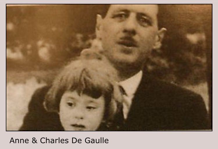 Anne de Gaulle Charles de Gaulle's daughter Anne de Gaulle