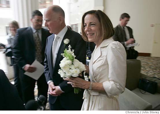 Anne Gust Petition Californias Gay Governor Lesbian First Lady OUT Jerry