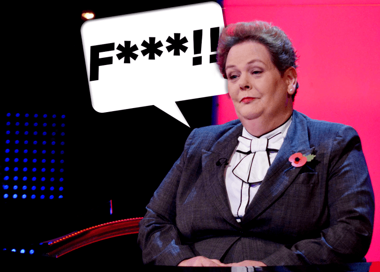 Anne Hegerty Watch Anne Hegerty drops the Fbomb on The Chase Metro News