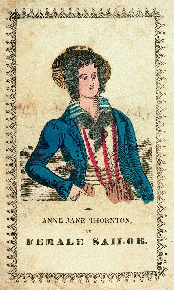 Anne Jane Thornton Anne Jane Thornton the female sailor unknown Royal Museums