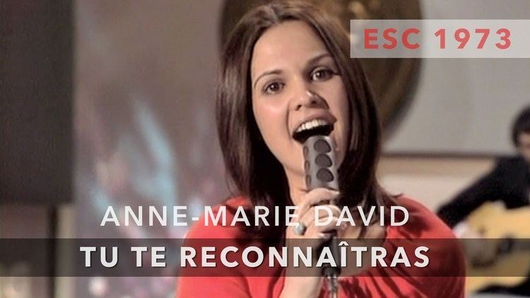 Anne-Marie David AnneMarie David Tu te reconnatras Eurovision Song Contest 1973