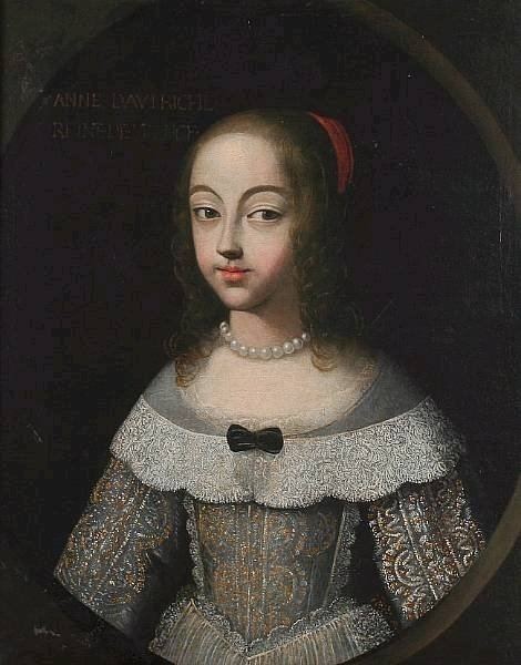 Anne of Austria Soldanne Of Austria Queen Of France French School