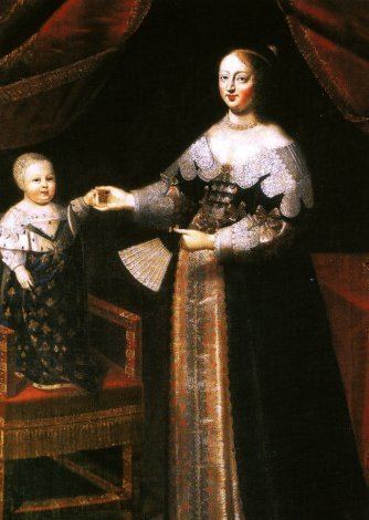 Anne of Austria Louis XIV the Sun King Anne of Austria Louis39 Mother