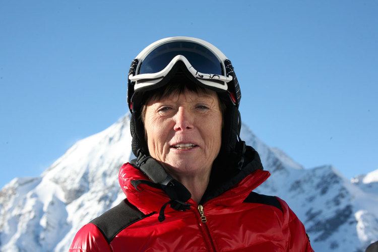 Annemarie Moser-Pröll Annemarie Moser Prll VIP der Skitestwoche in Sulden am Ortler