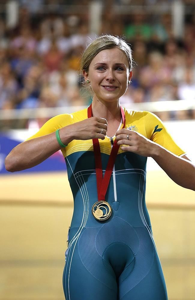 Annette Edmondson Alex and Annette Edmondson both with gold and silver