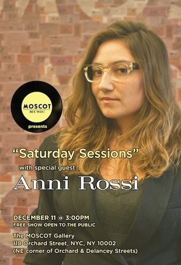 Anni Rossi Anni Rossi Playing MOSCOT Saturday Music Sessions