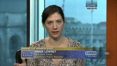 Annie Lowrey Lowrey NYTimes economics reporter leaving for New York