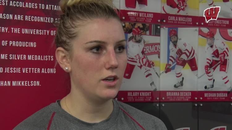 Annie Pankowski Womens Hockey Wisconsin Athletics Annie Pankowski 201516