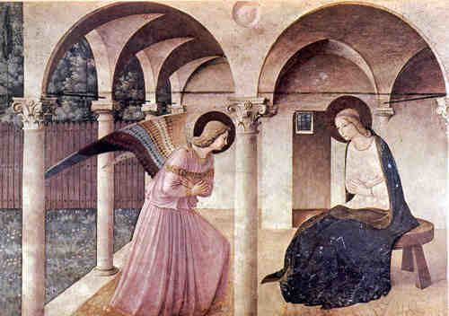 Annunciation (Fra Angelico, San Marco) Fra Angelico Annunciation Monastery of S Marco