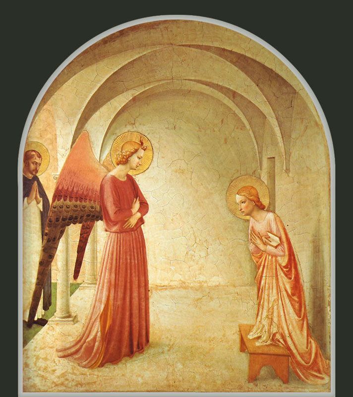 Annunciation (Fra Angelico, San Marco) Convent of San Marco Florence