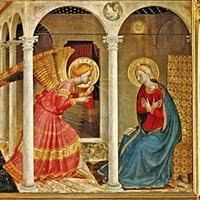 Annunciation (Fra Angelico, San Marco) wwwvisualartscorkcomimagespaintingsfraange