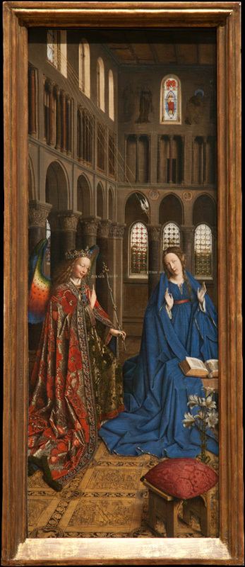 Annunciation (van Eyck, Washington) 1000 images about Ghent Altarpiece on Pinterest The throne The
