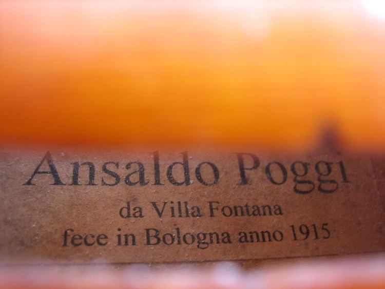 Ansaldo Poggi Characteristic features of Ansaldo Poggis work The Pegbox