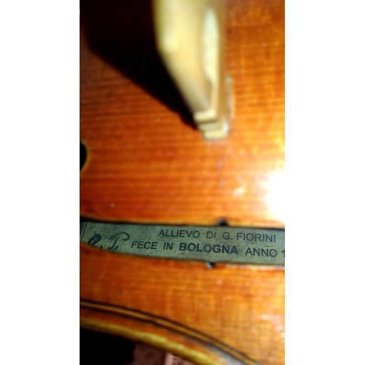 Ansaldo Poggi Ansaldo Poggi violin Label with makers initials 1924 YouTube