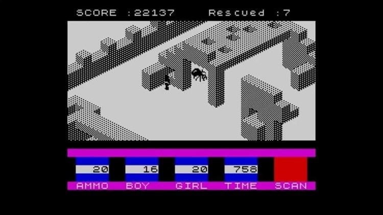 Ant Attack Ant Attack Walkthrough ZX Spectrum YouTube