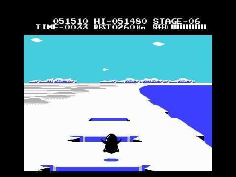 Antarctic Adventure Antarctic Adventure NES Full Game 1 Loop YouTube