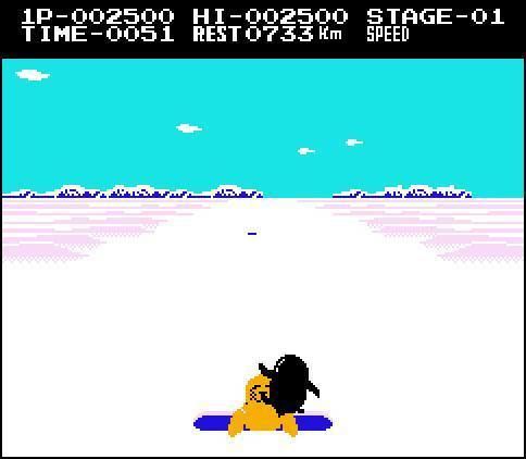 Antarctic Adventure Antarctic Adventure User Screenshot 8 for NES GameFAQs