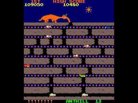 Anteater (video game) Arcade Game Anteater 1982 Stern Tago license YouTube