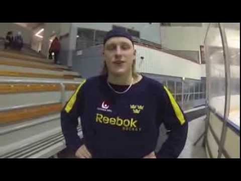 Anthon Eriksson TopHockeySweden intervjuar Anthon Eriksson J19 Finland YouTube