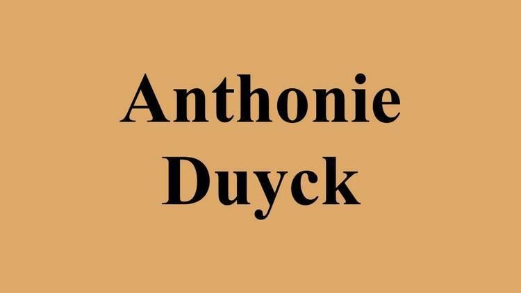 Anthonie Duyck Anthonie Duyck YouTube