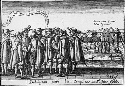 Anthony Babington ExecutedTodaycom 1586 Anthony Babington and fellow