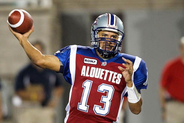 Anthony Calvillo Alouettes39 Anthony Calvillo still clicking with career