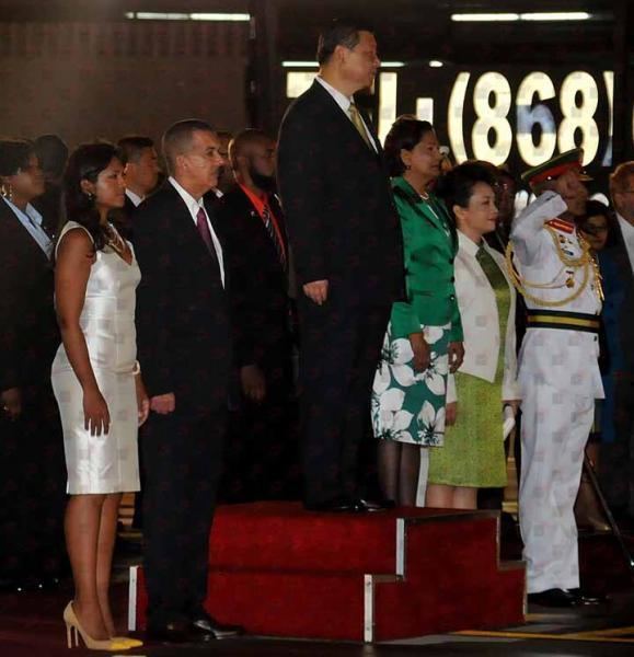 Anthony Carmona The arrival of HE Xi Jinping President of the Peoples Republic