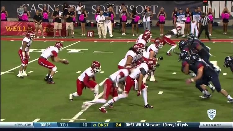 Anthony Denham 2013 Utah vs Arizona Anthony Denham Touchdown YouTube