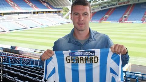 Anthony Gerrard Huddersfield Town sign Anthony Gerrard from Cardiff City BBC Sport