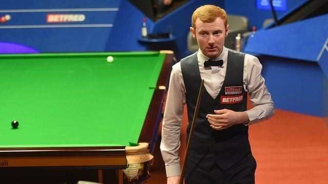 Anthony McGill World Snooker Championship Anthony McGill leads Mark